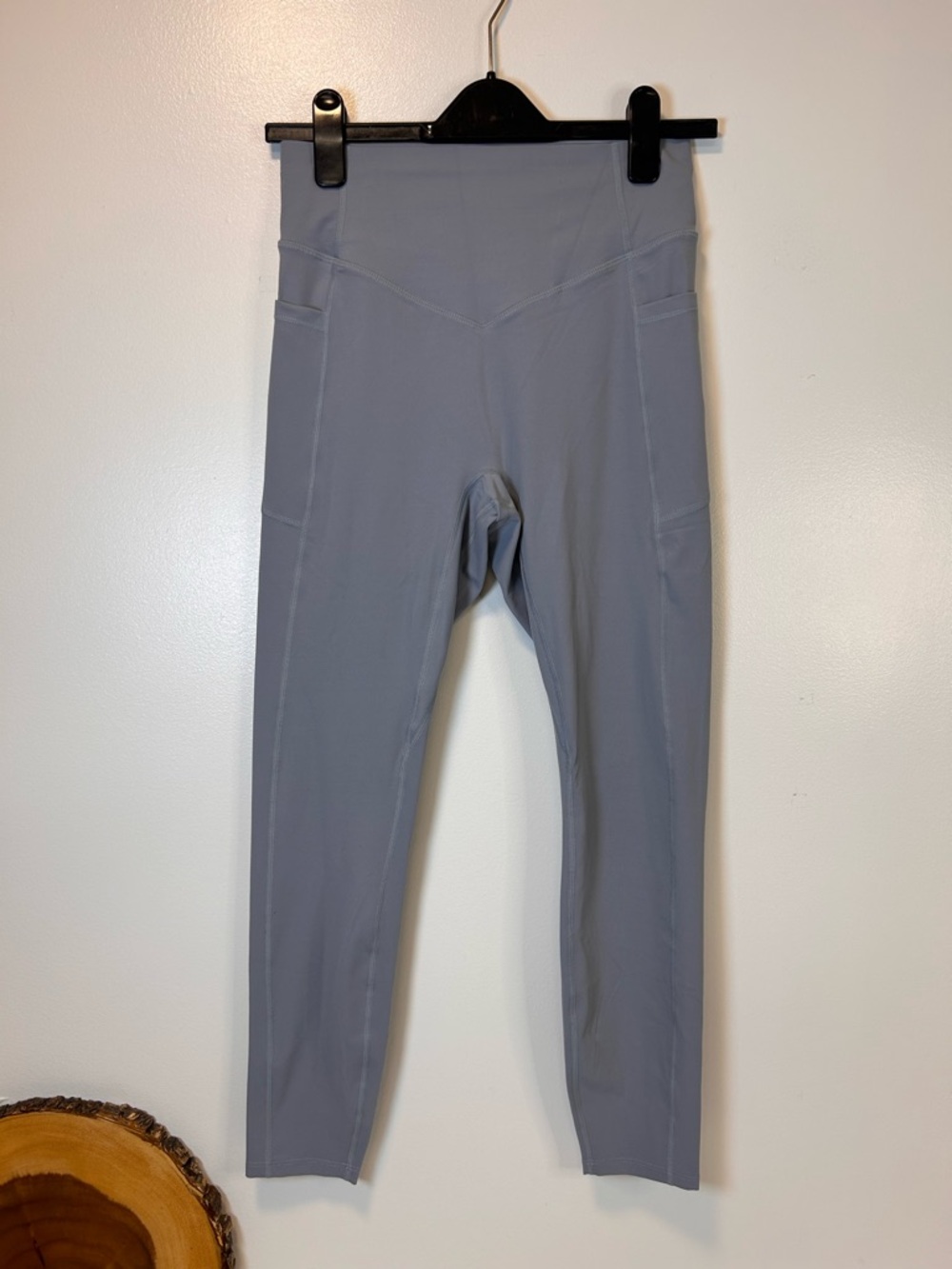 Halara UltraSculpt High Waist Butt Lift Tummy Control Leggings Gray Size Medium - Picture 2 of 7